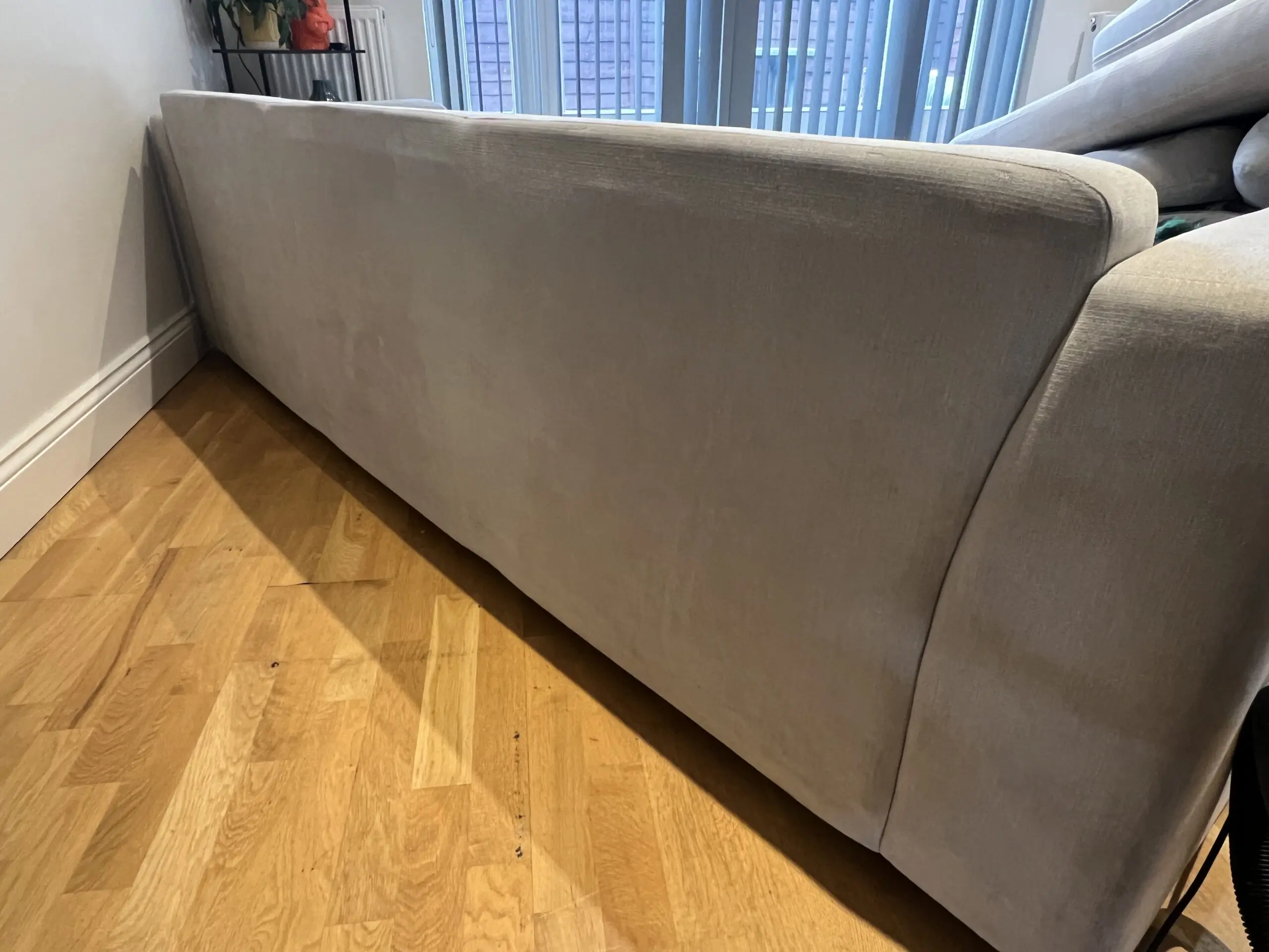 DFS Freya Grey Corner Sofa