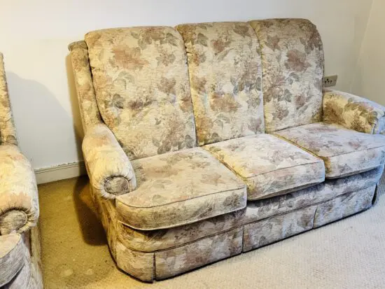 3 Seater Sofa and Arm Chair