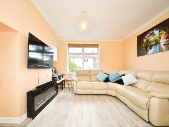 DFS custom made Cream corner sofa