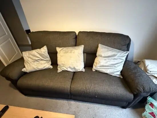 3 seater recliner sofa and armchair