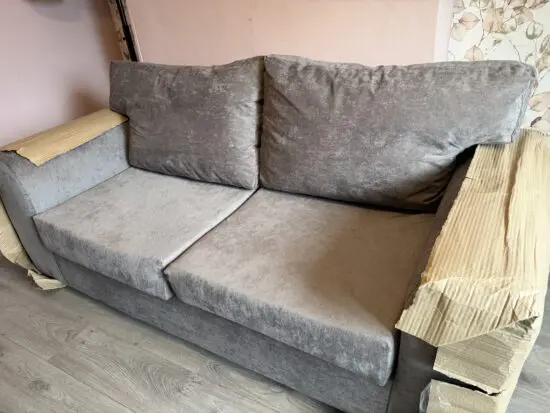 Grey sofa