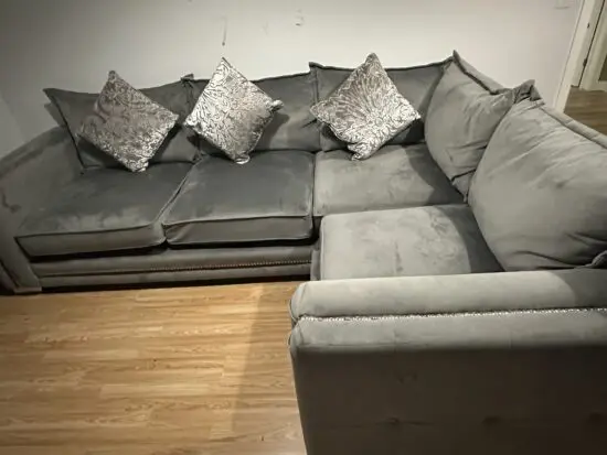 Scs grey corner sofa