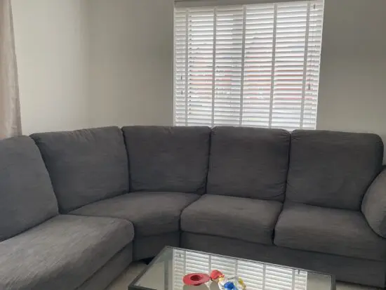 IKEA Tidafors Grey Curved Sofa