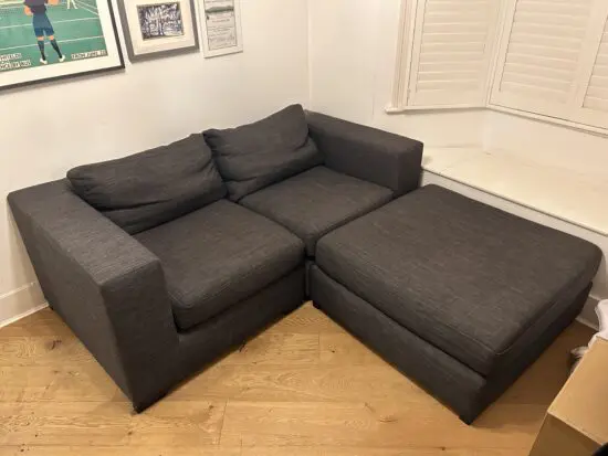 L shape sofa - made.com