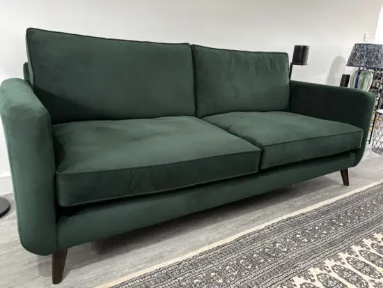 Bespoke Velvet Large Sofa