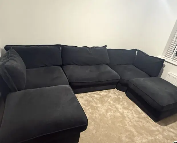 Charcoal Sofa Club Primose U Shape sofa