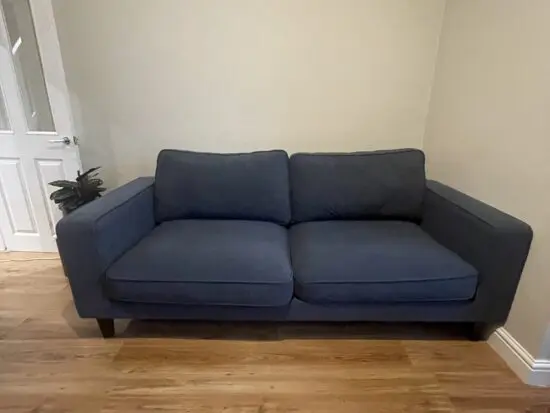 Dusk Soho 3 seater sofa Navy