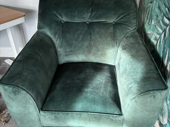 Savannah arm chair, forest green