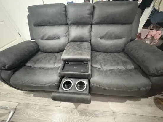 DFS Pierson 2 Seater Music Power Recliner with Console