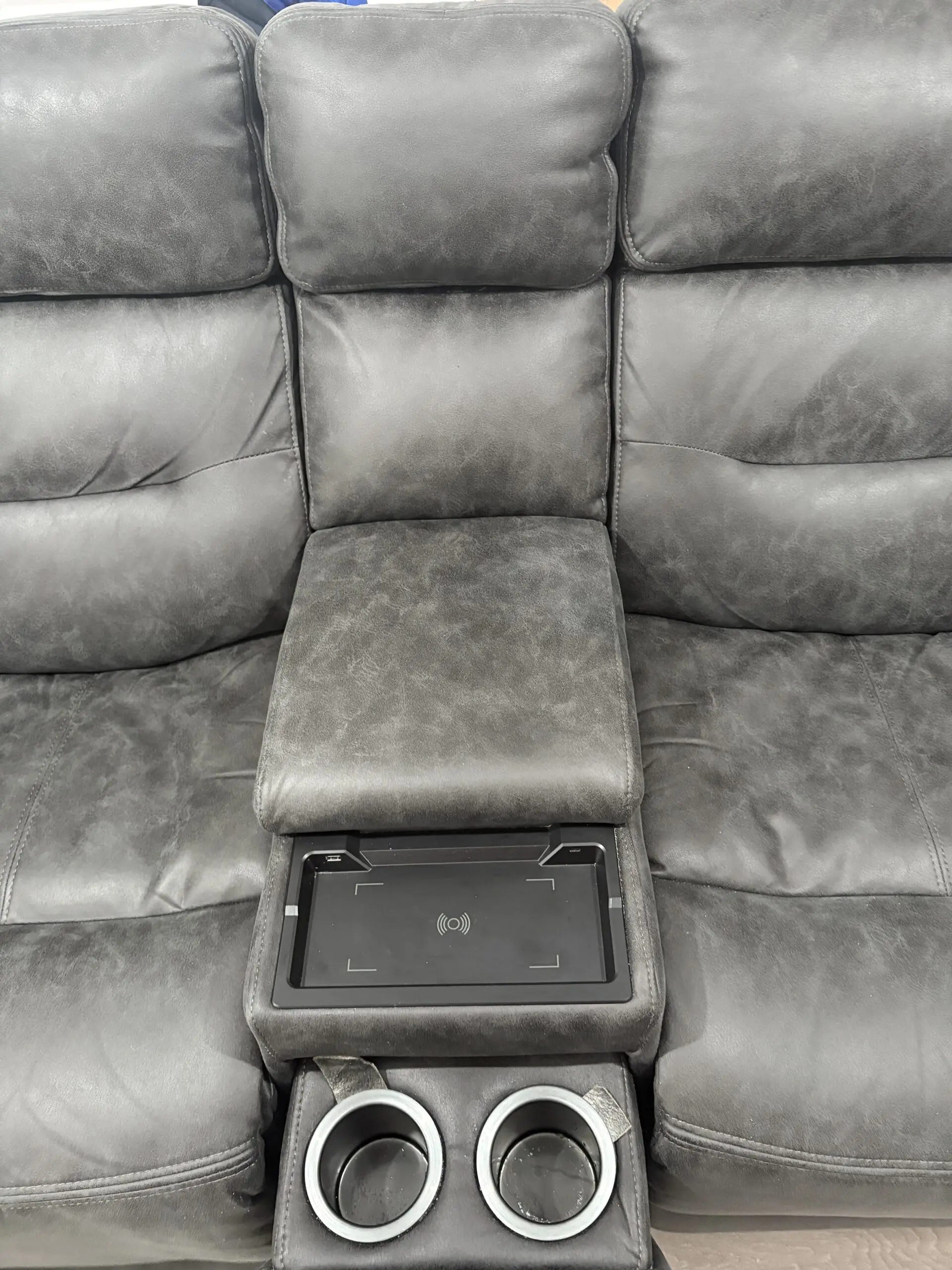 DFS Pierson 2 Seater Music Power Recliner with Console