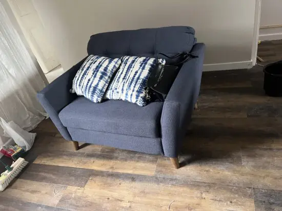 French Connection Cuddler Recliner chair