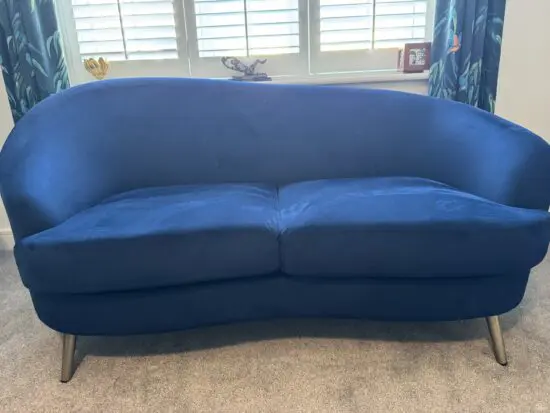 Lucie Asymmetric 2 seater sofa