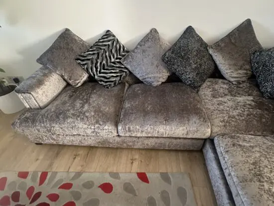 DFS grey 3 seater Sofa