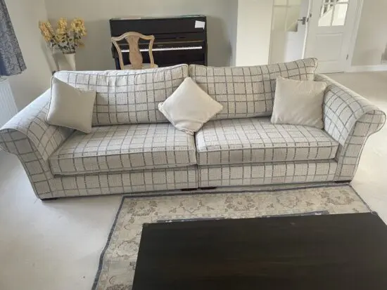 Cousins Beige Large 4 Seater Sofa