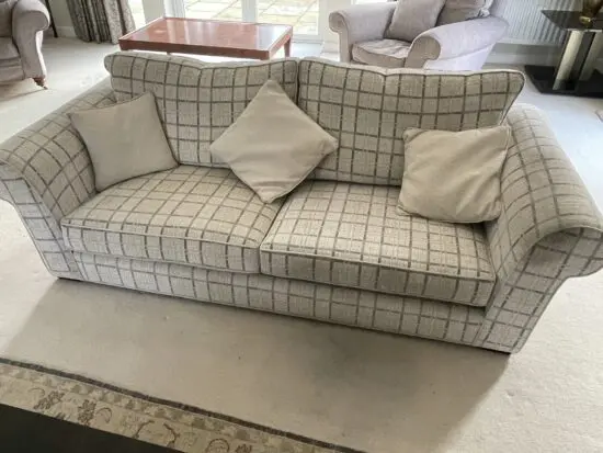 Cousins Beige Large 3 Seater Sofa