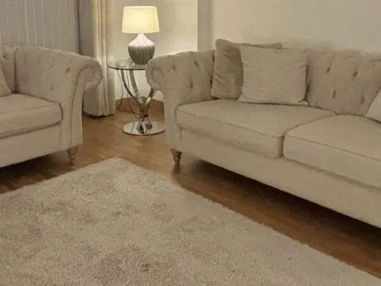 Next Gosford 3 Seater & Snug (2 Seater) Cream