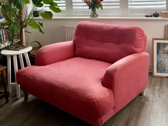 Loaf Sugar Bum Loveseat