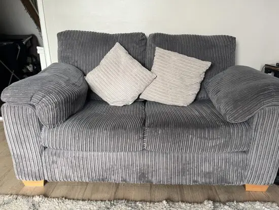 SCS Ross Grey 2 Seater Sofa