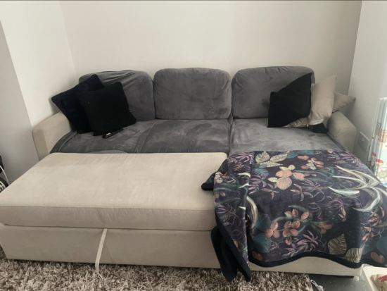 L shape sofa