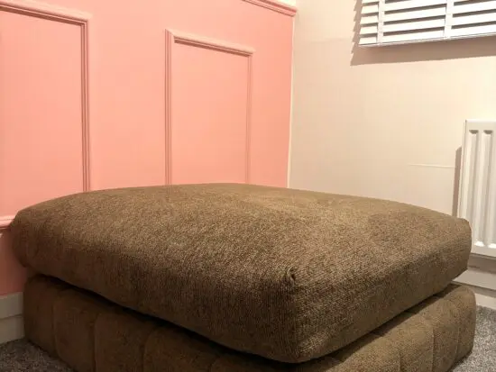 Sofology The Westwood footstool Soft Boucle Bark