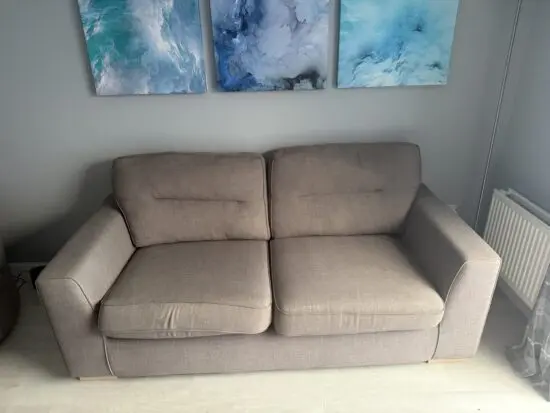 DFS Sofa & Swivel Chair