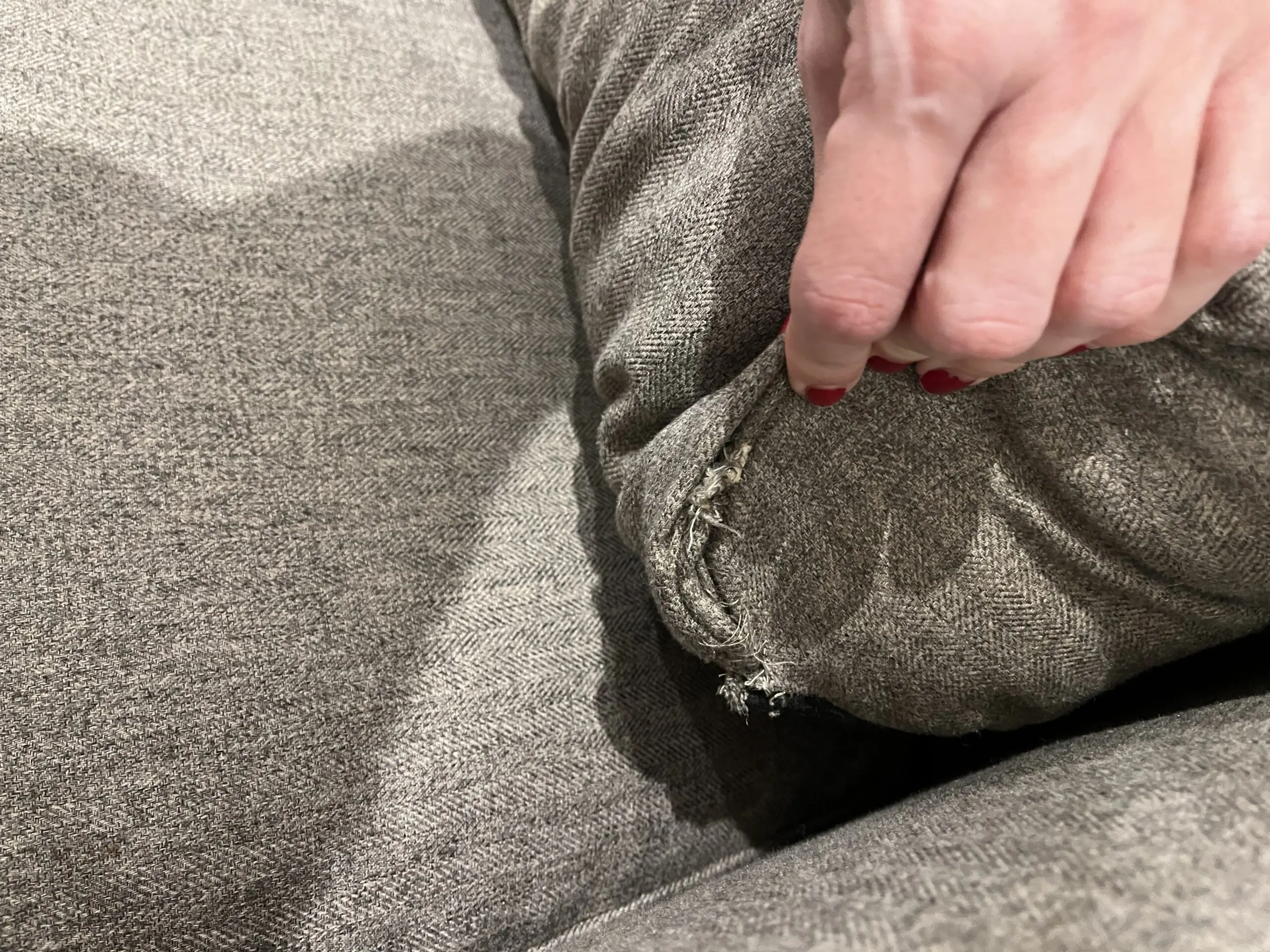 Harvey’s 3-Seater Tweed Sofa – Used, Comfortable