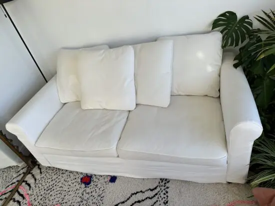 IKEA White Sofa bed Gronlid