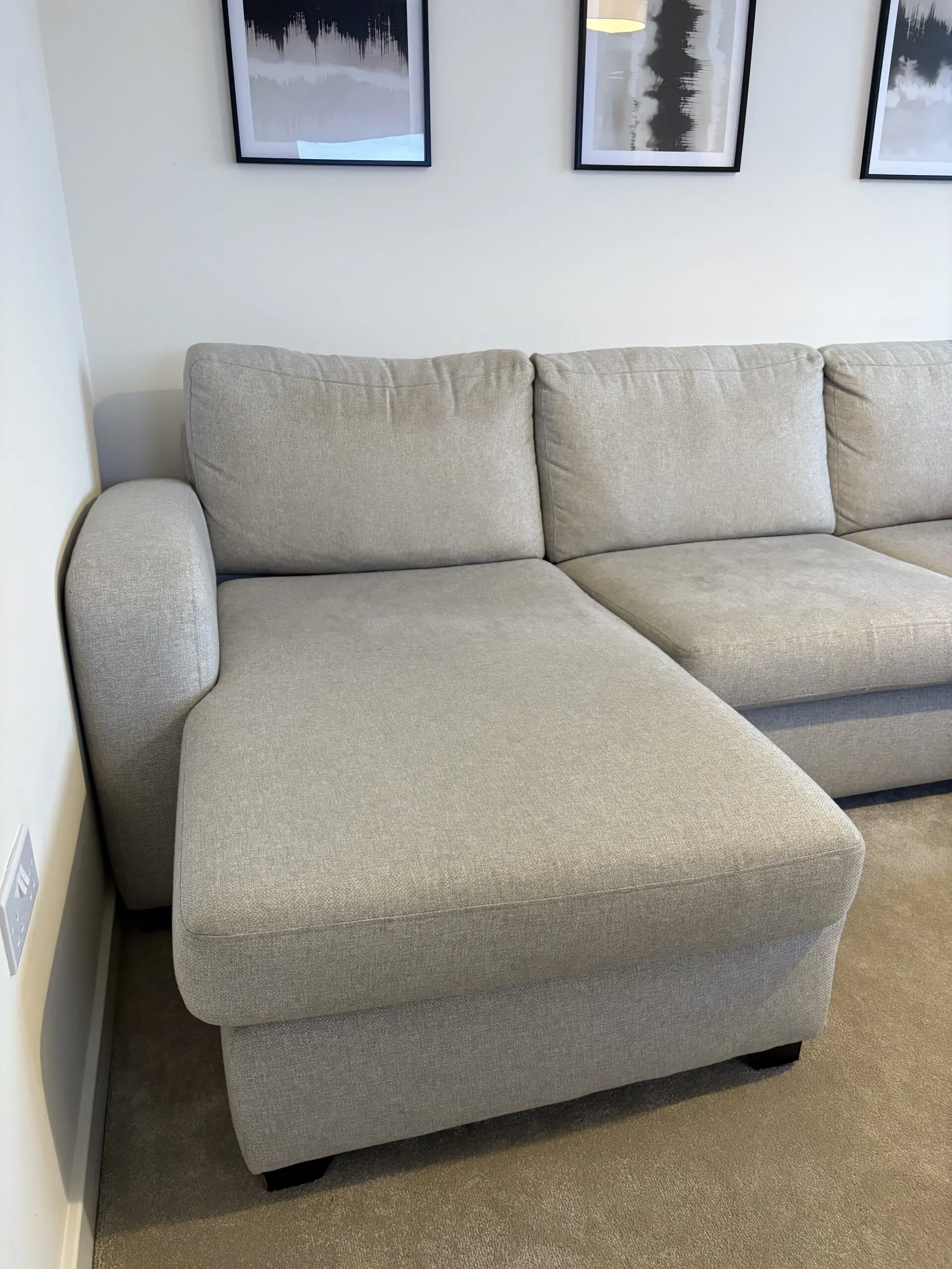 DFS Layla Chaise 3 Seater Sofa