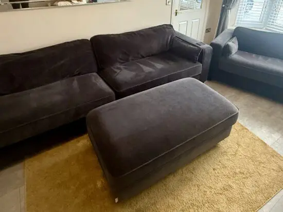 Sofa Club Black Bloomsbury Luxe Chenille Set