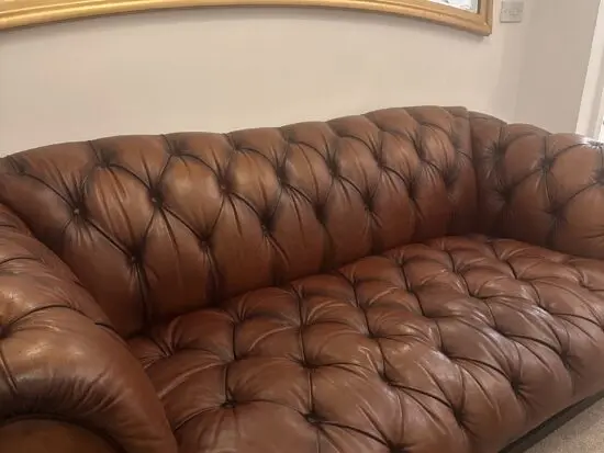 Brown Chesterfield Sofa
