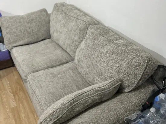 Challenger sofa bed, Arm chair and storage foot stool set