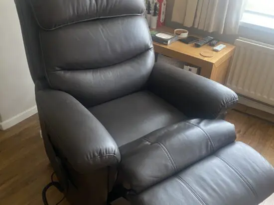 La-Z-boy Chocolate Brown, rise and recline chair