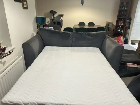Two seater sofa bed