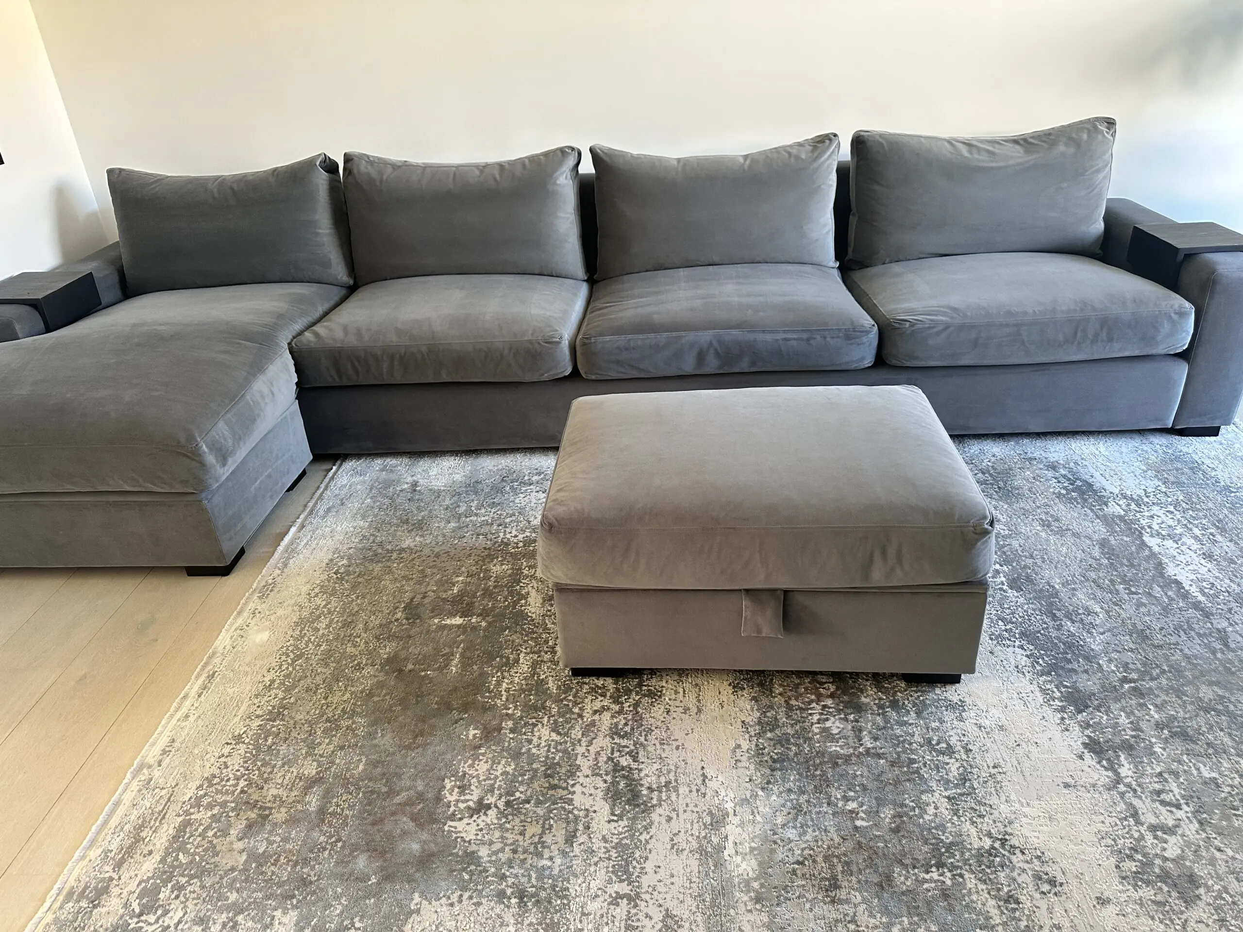 Raft Furniture 4m sofa with chaise