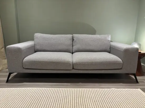 DFS Silver Benita Lexia 3 Seater Sofa