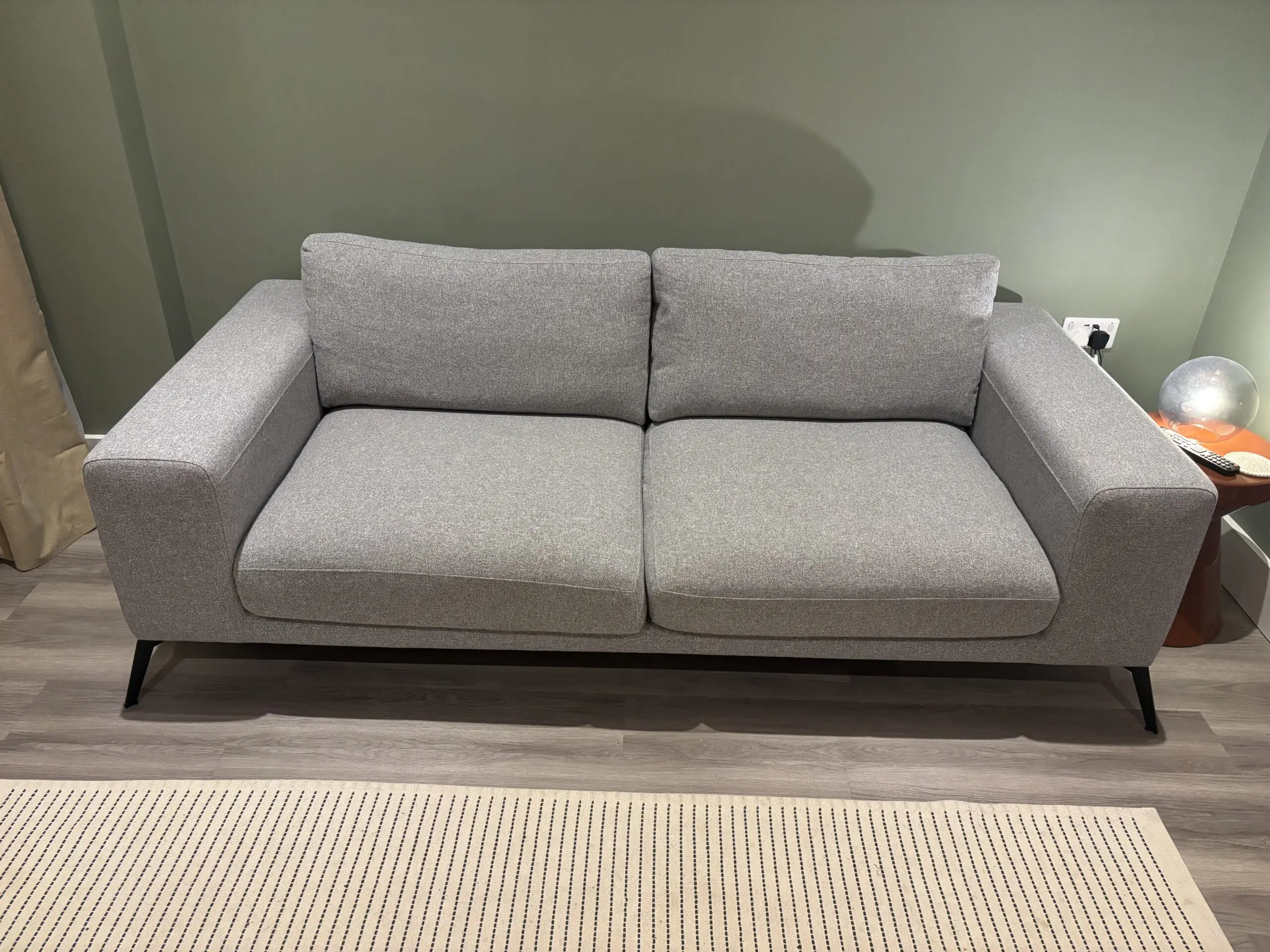 DFS Silver Benita Lexia 3 Seater Sofa