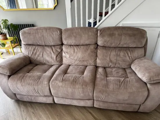 3 seater power recliner sofa