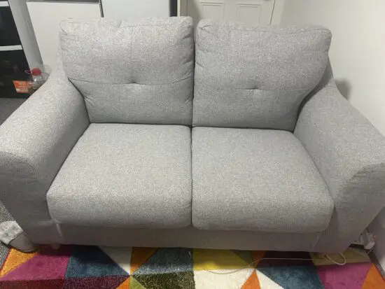 Wayfair Espitia grey 2seater sofa