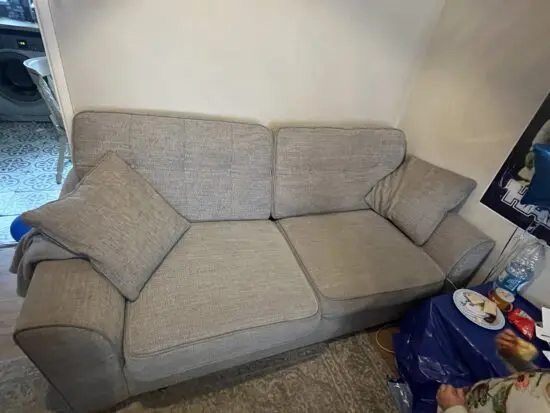 DFS grey sofa bed