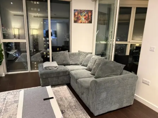 The Chicago Sofa Jumbo Cord Corner Sofa