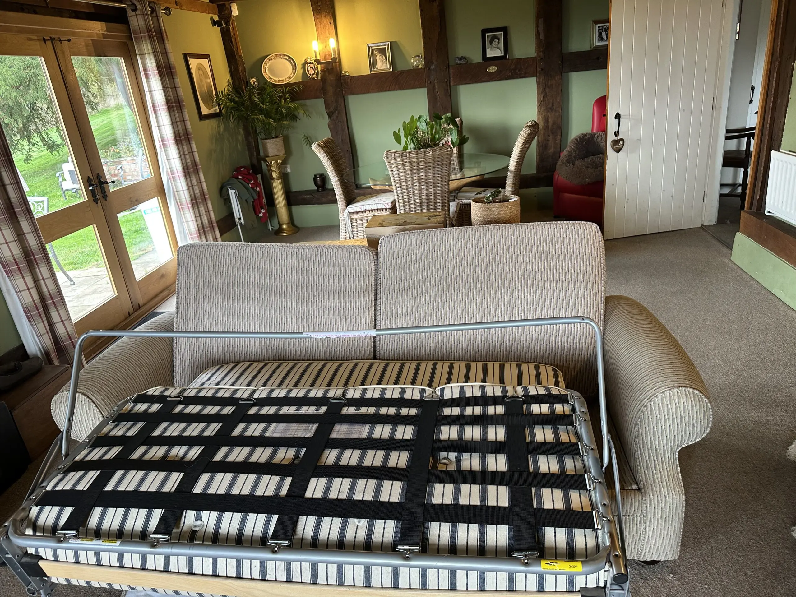 Deep Large Sofa bed - Perfect for Snuggling Up!