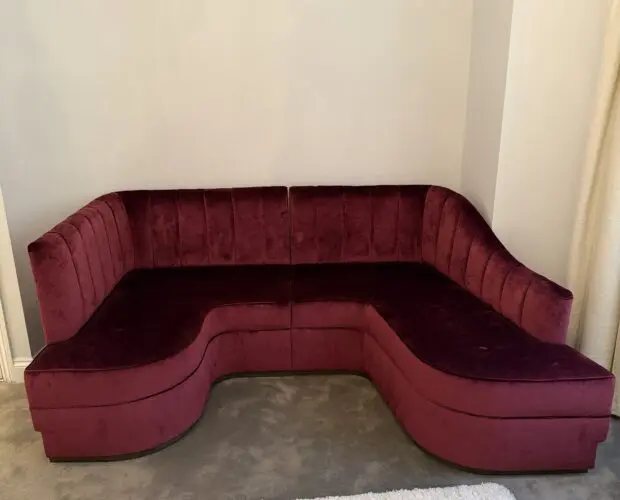 U-shaped reading sofa
