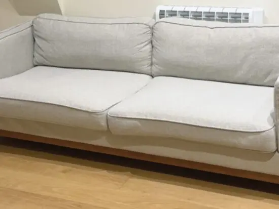 Daals Dipley 3-Seater Sofa – Oatmeal Fabric — Priced for Quick Sale (Need Gone ASAP)