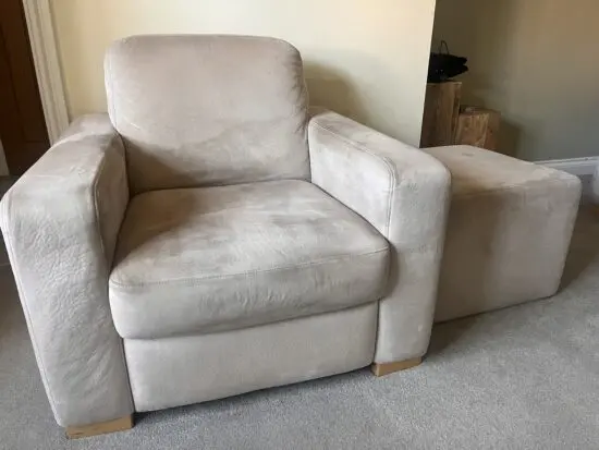 4 piece Cooke’s stone coloured sofa