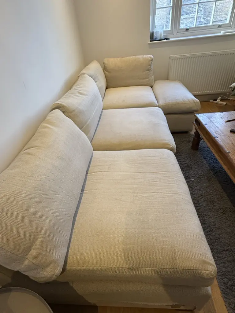 Sofa.com Brand 50% Cotton 50% Linen Beige colour