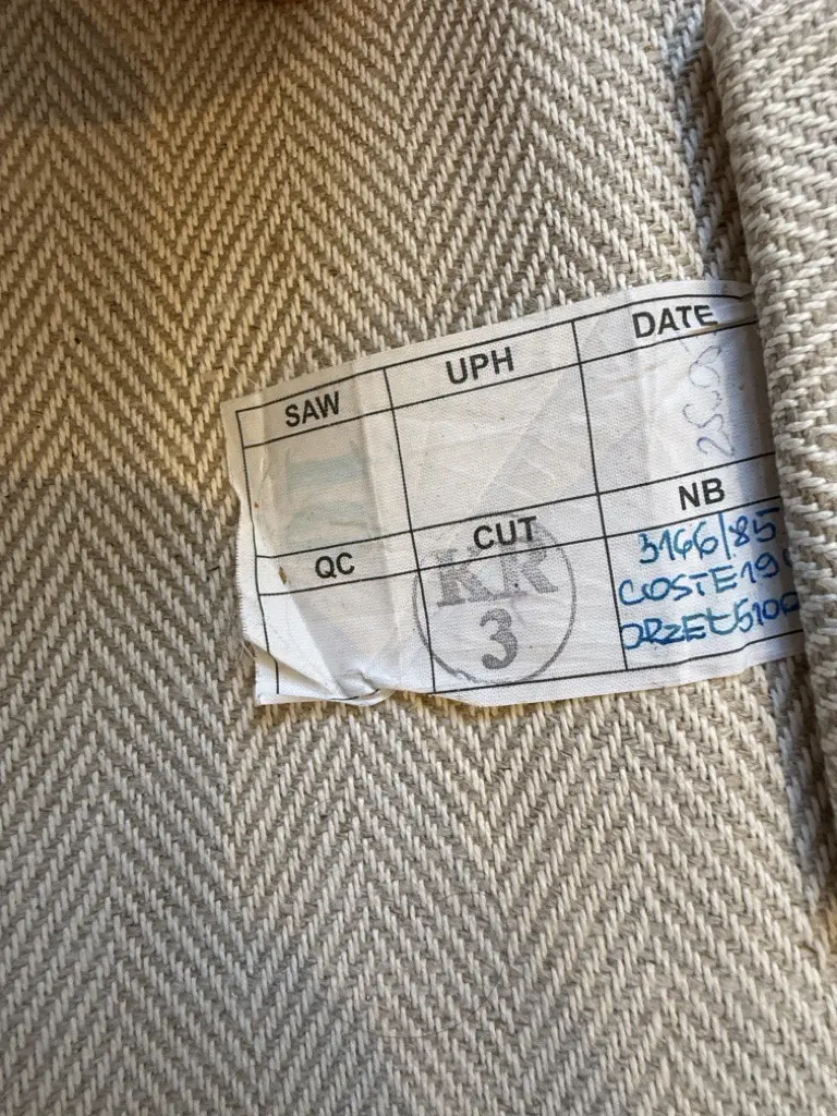 Sofa.com Brand 50% Cotton 50% Linen Beige colour