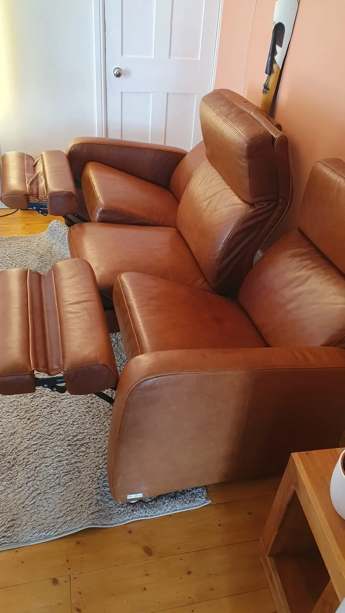 Willi Chillig Ergoline Plus leather sofa