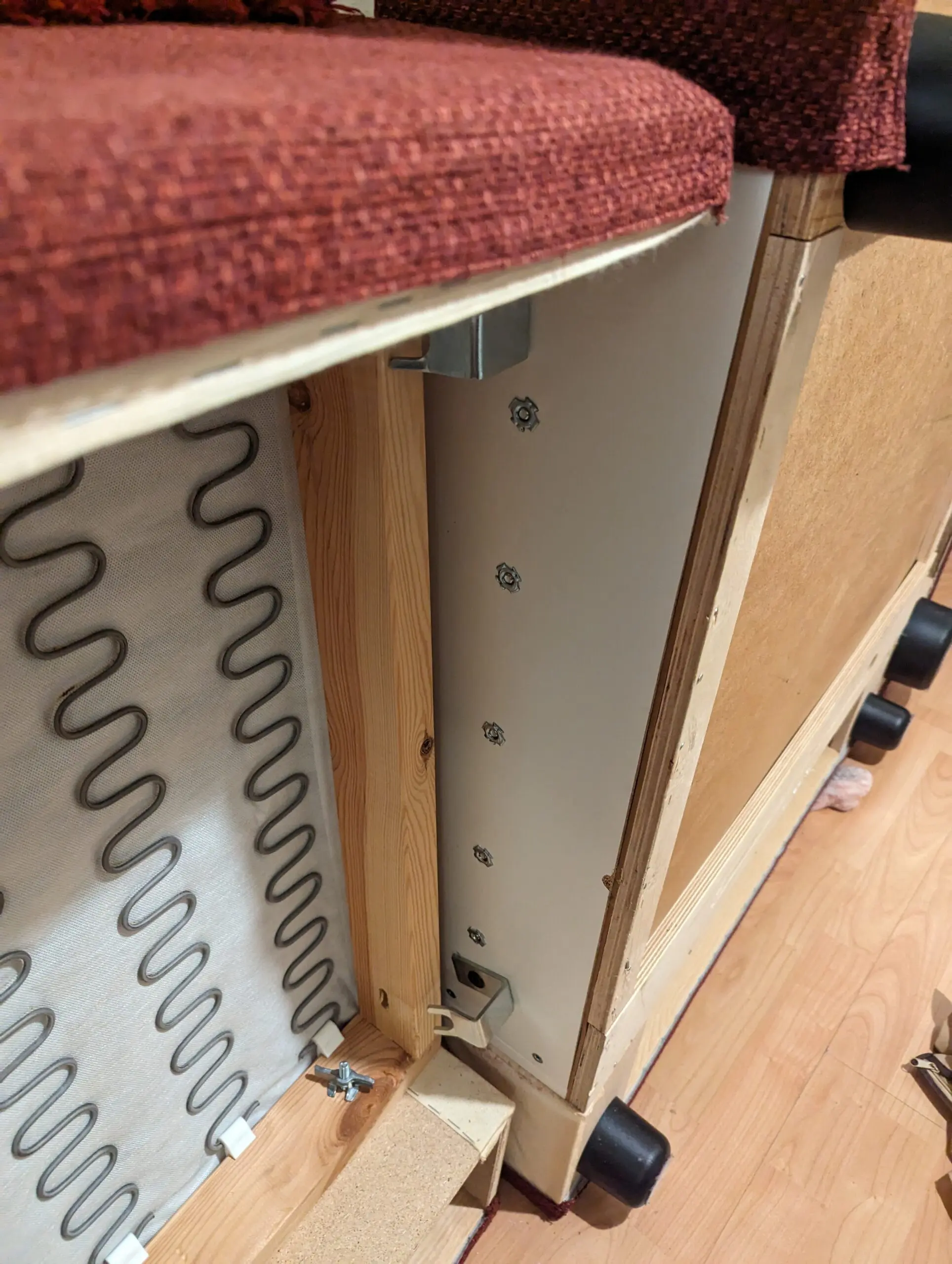 3 Seater corner sofa with storing space