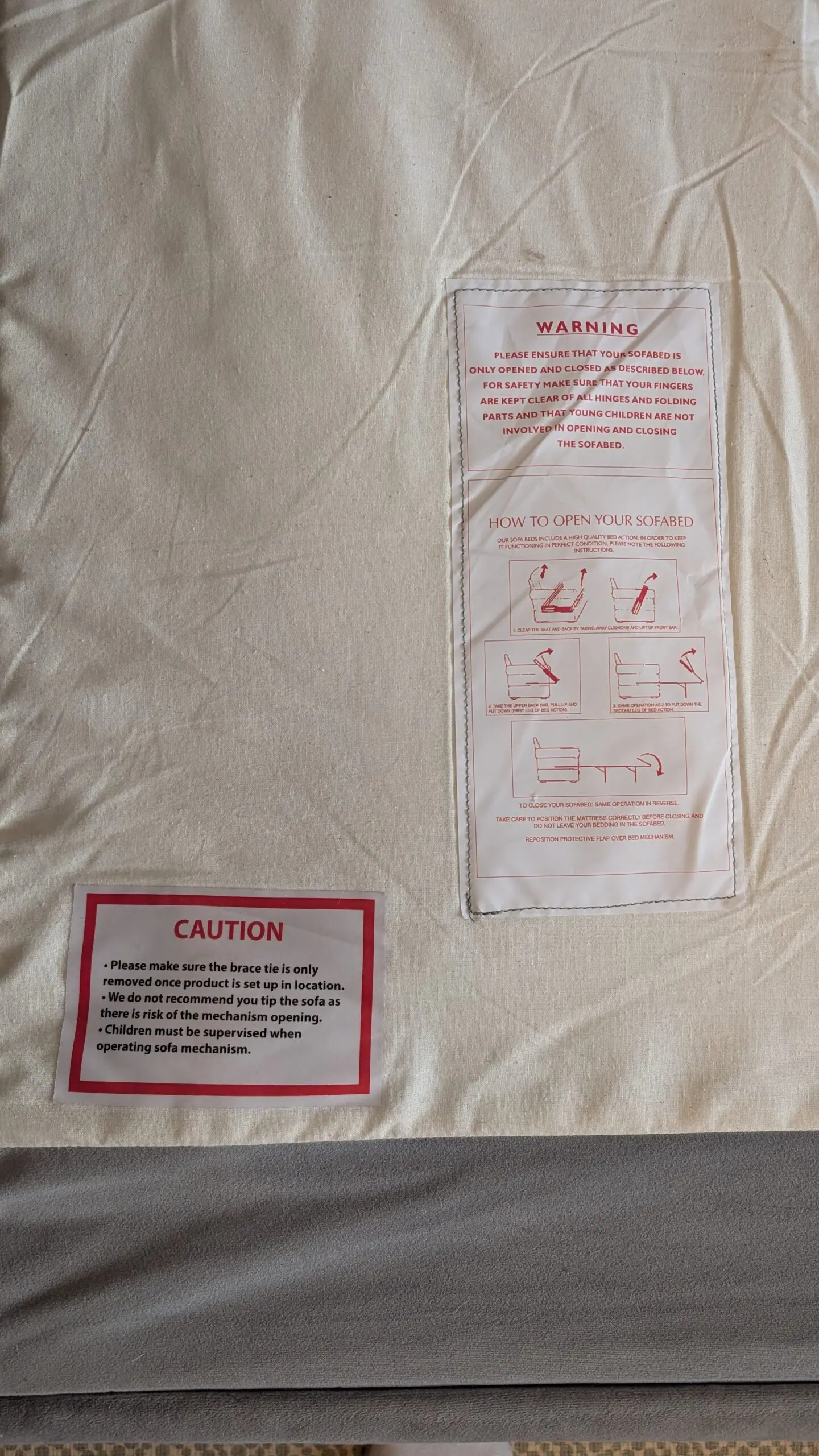 Snug Small Biggie 3 Seater Sofabed - Warm Grey