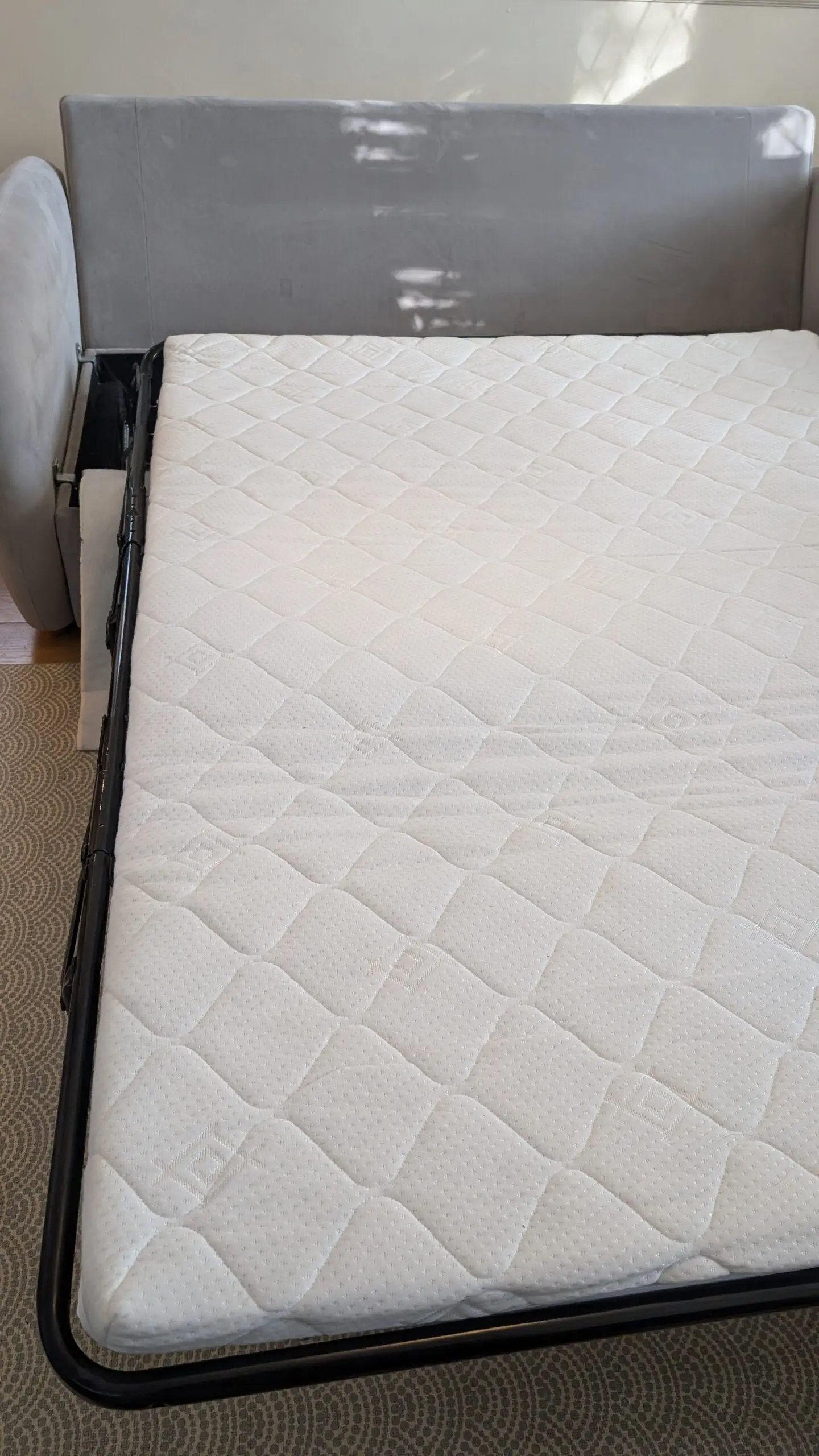 Snug Small Biggie 3 Seater Sofabed - Warm Grey